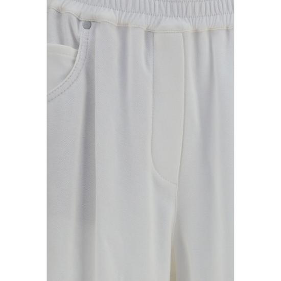 26SS 브루넬로 쿠치넬리 숏팬츠 BRMG927P9205C7220BB WHITE - BRUNELLO CUCINELLI