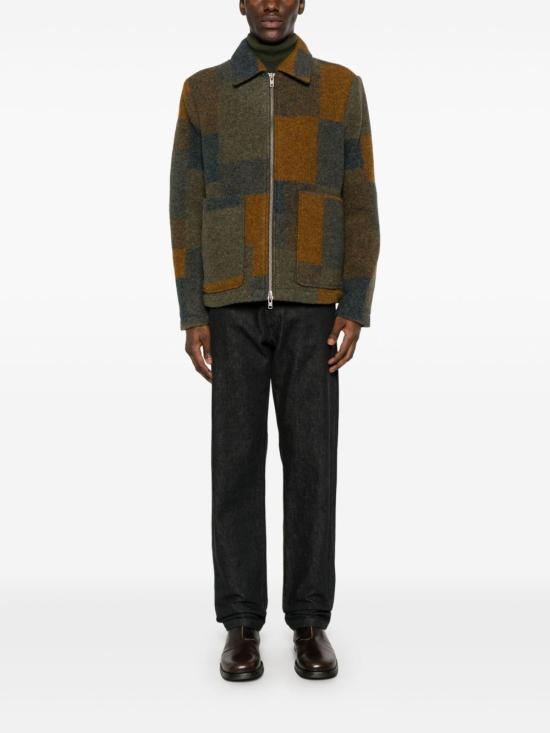 26FW 엔엔07 봄버 자켓 2278267894 785 Brown check - NN07