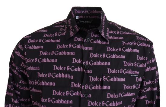  돌체앤가바나 긴팔 셔츠 TSH83560 BLACK - DOLCE & GABBANA