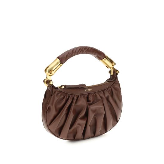 26SS 발망 토트백 BAGN0BS027LSXP8GMBB BROWN - BALMAIN