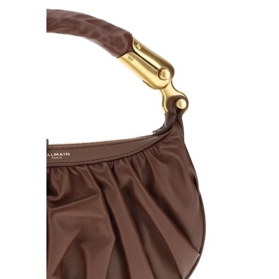 26SS 발망 토트백 BAGN0BS027LSXP8GMBB BROWN - BALMAIN