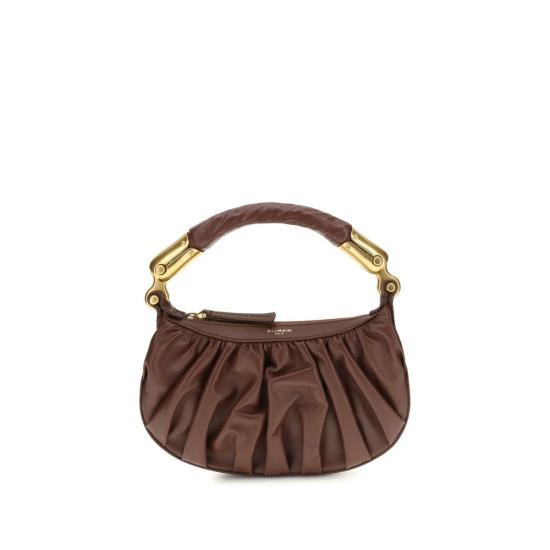26SS 발망 토트백 BAGN0BS027LSXP8GMBB BROWN
