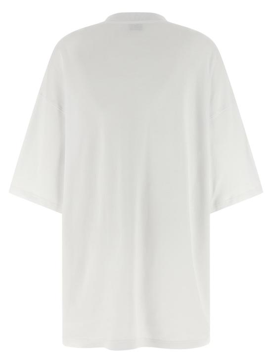 26SS 모스키노 반팔 티셔츠 MO329197BM WHITE - MOSCHINO