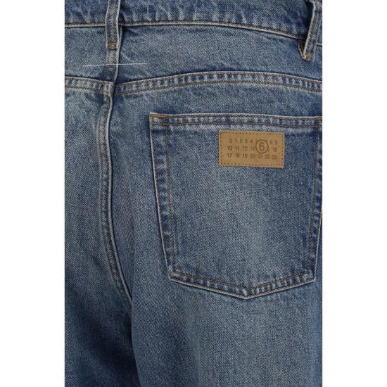 26FW MM6 메종마르지엘라 데님 팬츠 MMSH0LA0039M30058965BB BLUE - MM6 MAISON MARGIELA
