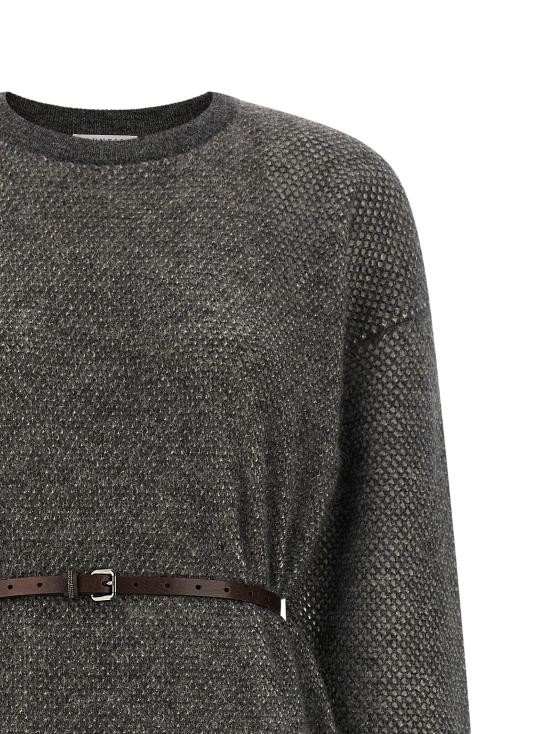 26FW 브루넬로 쿠치넬리 롱 원피스 BR336489BM GRAY - BRUNELLO CUCINELLI