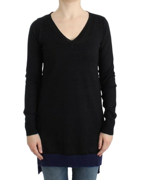  커스텀네셔널 스웨터 SIG12053 BLACK