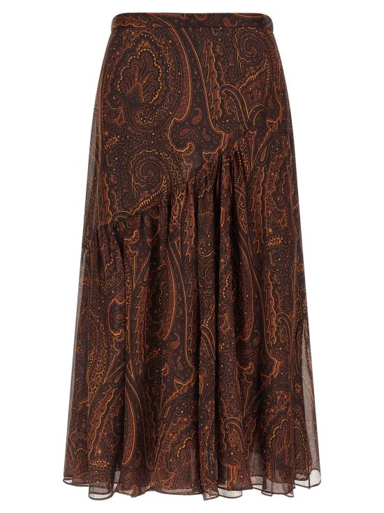 26FW 에트로 롱 스커트 ET340057BM BROWN - ETRO