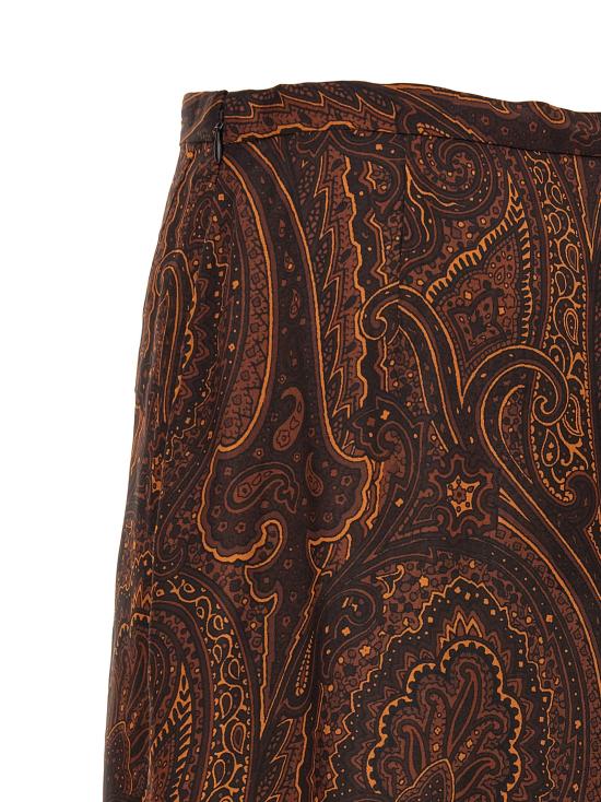26FW 에트로 롱 스커트 ET340057BM BROWN - ETRO