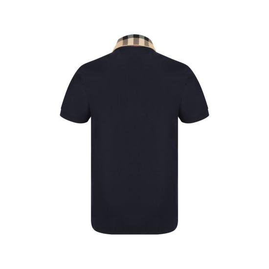  버버리 코튼 폴로 셔츠 8072661 FBB 414 NAVY - BURBERRY