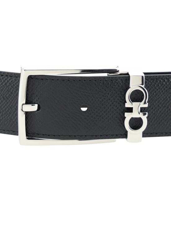 26FW 살바토레 페라가모 가죽 벨트 708206 002 BLACK - SALVATORE FERRAGAMO