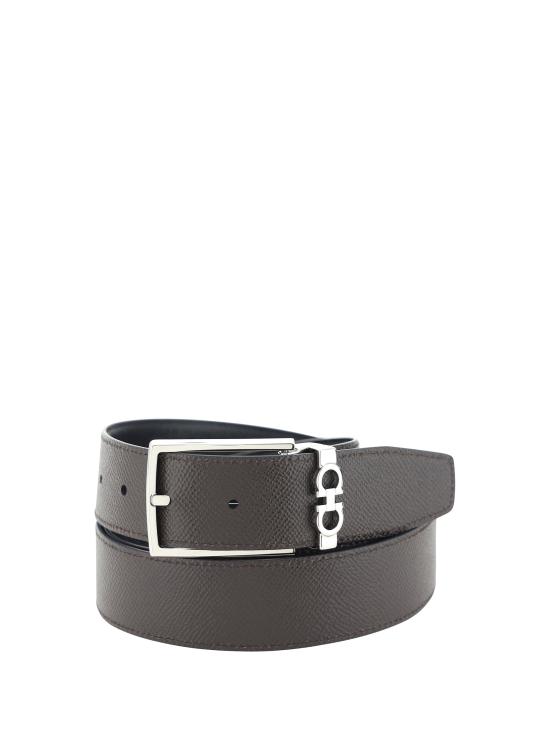 26FW 살바토레 페라가모 가죽 벨트 708206 002 BLACK - SALVATORE FERRAGAMO