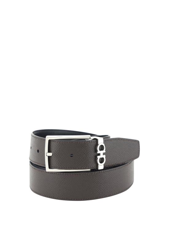 26FW 살바토레 페라가모 가죽 벨트 708206 002 BLACK - SALVATORE FERRAGAMO