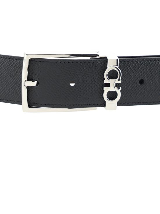 26FW 살바토레 페라가모 가죽 벨트 708206 002 BLACK - SALVATORE FERRAGAMO