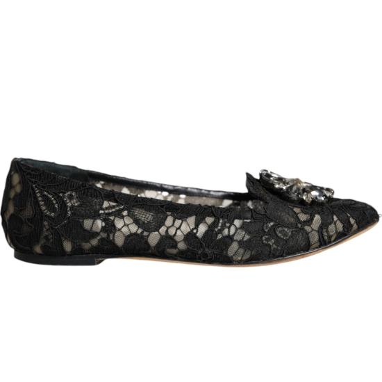  돌체앤가바나 플랫 슈즈 LA11414 BLACK - DOLCE & GABBANA