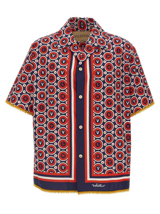 25FW 발렌티노 가라바니 반팔 셔츠 VA315779BM MULTICOLOR