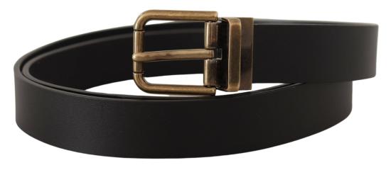  돌체앤가바나 가죽 벨트 BEL8515 BLACK