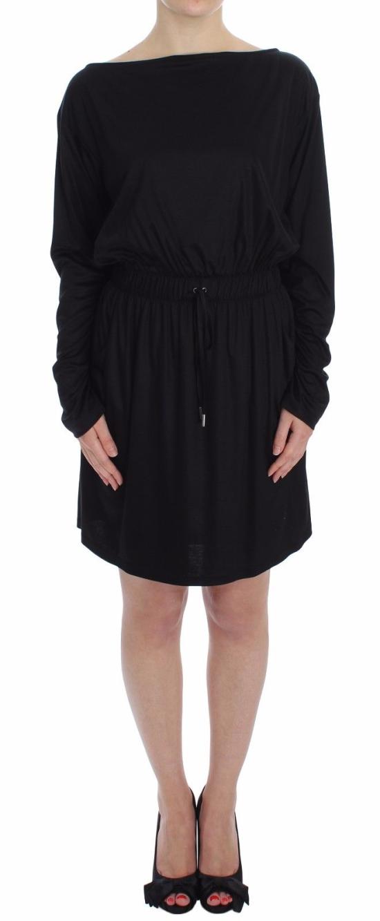  베르사체 미디 원피스 SIG18133 BLACK - VERSACE