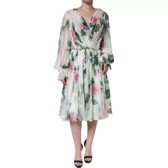  돌체앤가바나 미디 원피스 DR281288 WHITE - DOLCE & GABBANA