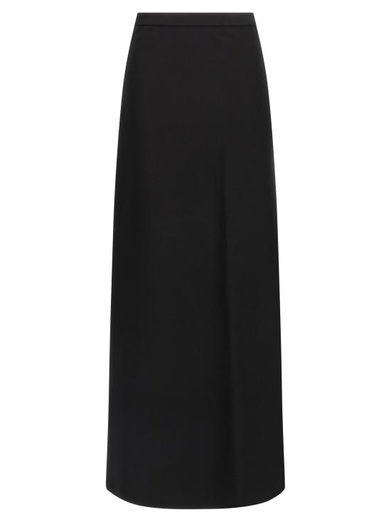 25FW 막스마라 롱 스커트 MA317091BM BLACK