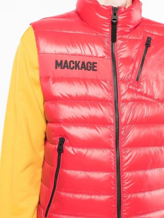  맥케이지 패딩 조끼 HARDY RED - MACKAGE