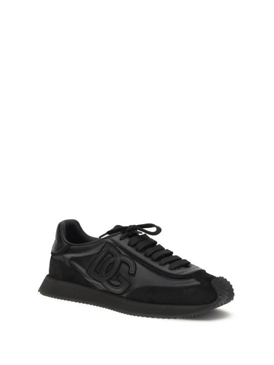 26SS 돌체앤가바나 DG 쿠션 스니커즈 돌체앤가바나 CS2288A0124 8B956 BLACK - DOLCE & GABBANA
