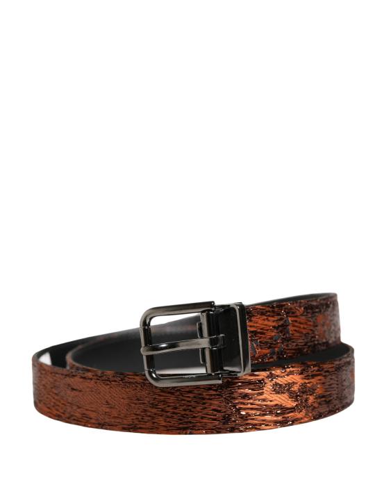  돌체앤가바나 가죽 벨트 BEL9517 BROWN