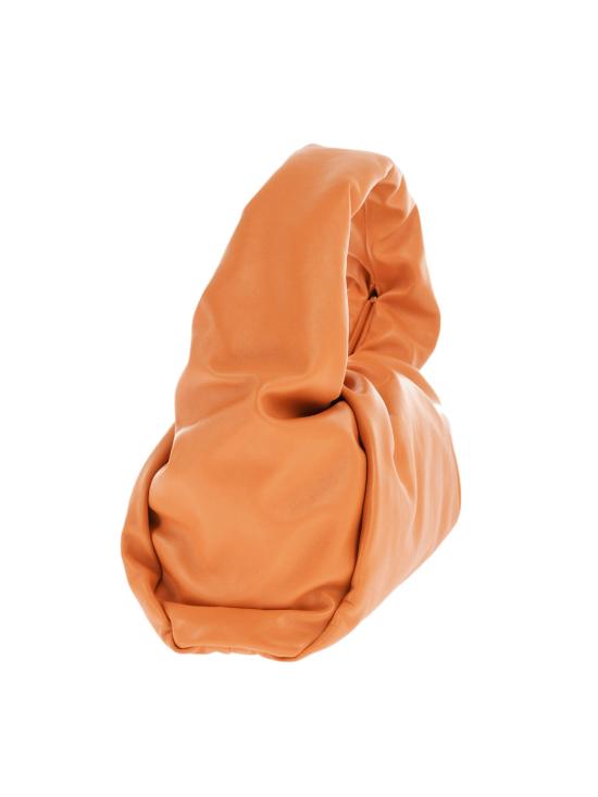 25FW 보테가베네타 레더 숄더백 610524VCP407482 ORANGE - BOTTEGA VENETA