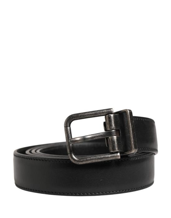 돌체앤가바나 가죽 벨트 BEL50108 BLACK - DOLCE & GABBANA