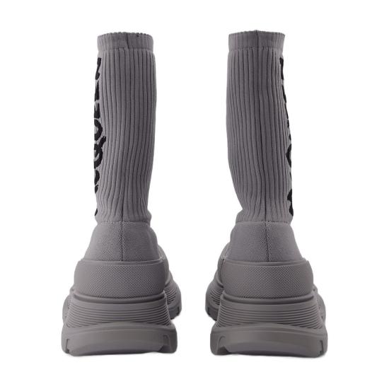 알렉산더 맥퀸 부츠 CONFIG AMQS18015420 GRAY - ALEXANDER MCQUEEN