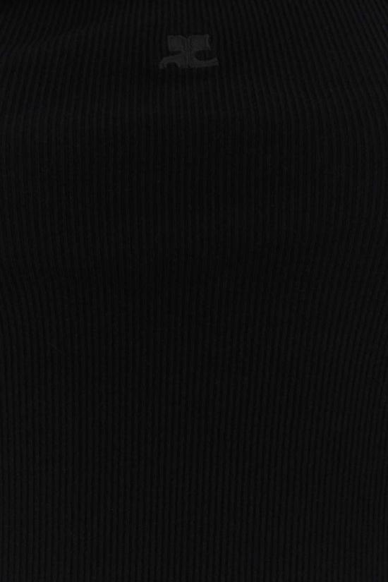 25FW 쿠레쥬 숏 원피스 325MRO674FI0001 9999 BLACK - COURREGES