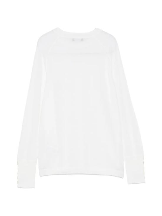 26FW 알파스튜디오 긴팔 티셔츠 7814C3000 White - ALPHA STUDIO