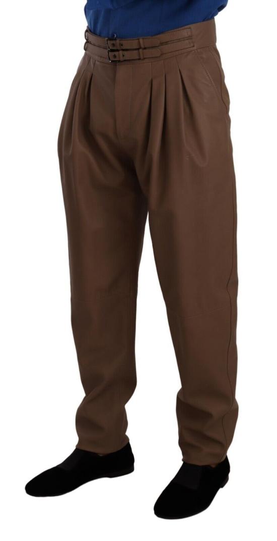  돌체앤가바나 스트레이트 팬츠 PAN72906 BROWN