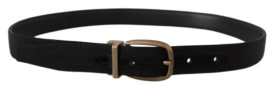  돌체앤가바나 가죽 벨트 BEL8431 BLACK - DOLCE & GABBANA