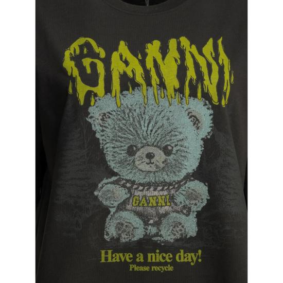 26FW 가니 탑 A1050303 252 BLACK - GANNI