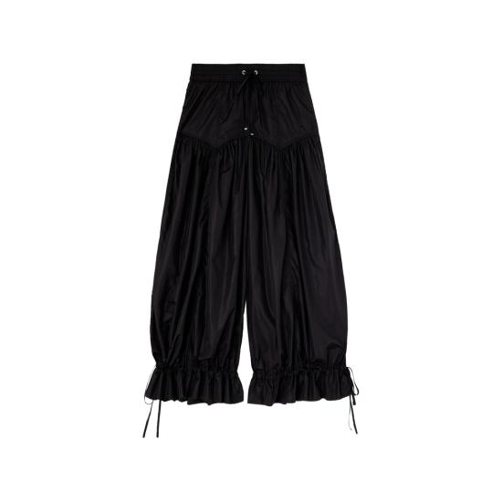 26FW 가니 크롭 팬츠 A1080195 099 BLACK