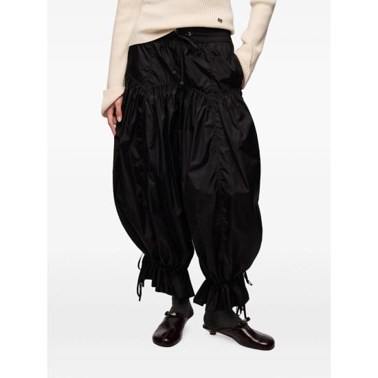 26FW 가니 크롭 팬츠 A1080195 099 BLACK - GANNI