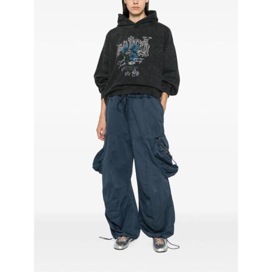 26FW 가니 후드 티셔츠 A1200005 252 GREY - GANNI