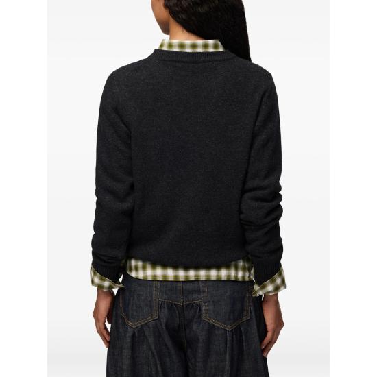26FW 가니 긴팔 티셔츠 A1150058 252 BLACK - GANNI