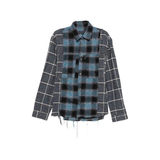 26FW 하이쿠레 긴팔 셔츠 HEM06057 TF152 CV467 BLUE GREY