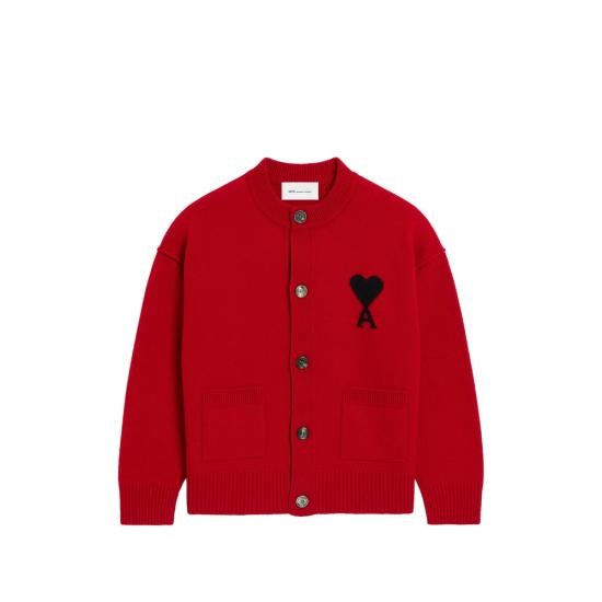 26FW 아미 ADC 크루넥 가디건 UKC368 018 A252 RED