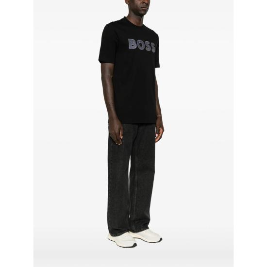 26FW 보스 탑 50565630 001 BLACK - BOSS