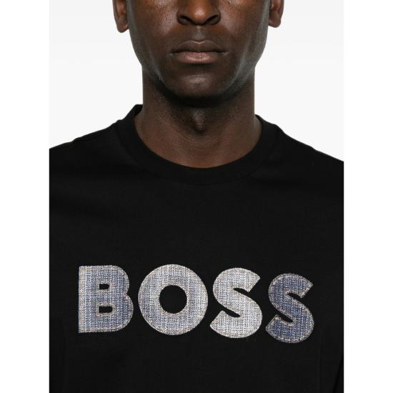 26FW 보스 탑 50565630 001 BLACK - BOSS