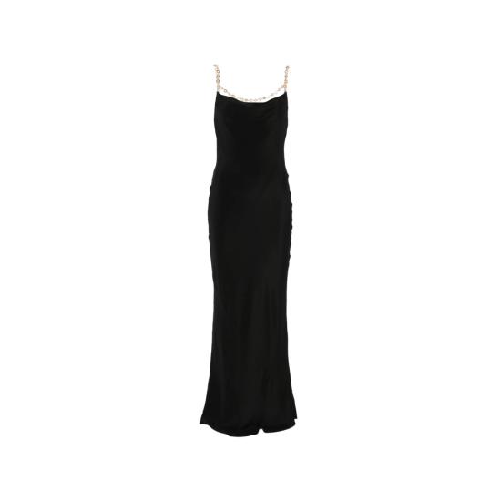 26FW 컬트 가이아 롱 원피스 WVGW38097CR373 MACELYN BLACK