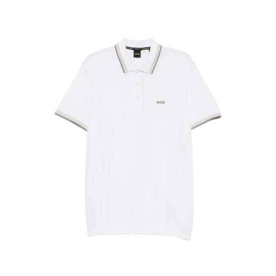 26FW 보스 폴로 티셔츠 50469055 116 WHITE