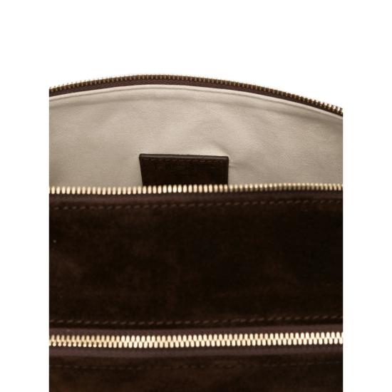 26FW 엘렘 크로스백 TROUSSE SUEDE BROWN - ELLEME
