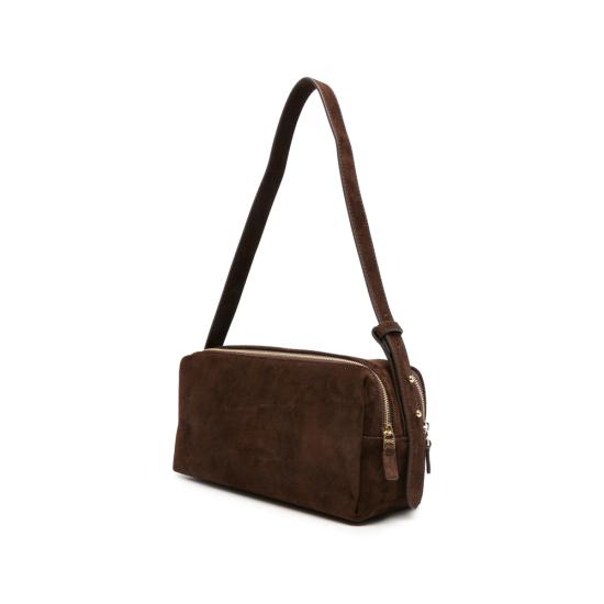 26FW 엘렘 크로스백 TROUSSE SUEDE BROWN - ELLEME