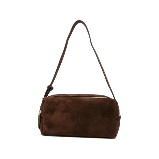 26FW 엘렘 크로스백 TROUSSE SUEDE BROWN