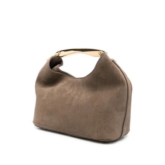26FW 엘렘 토트백 SMALL BOOMERAN SUEDE TAUPE NEUTRALS - ELLEME