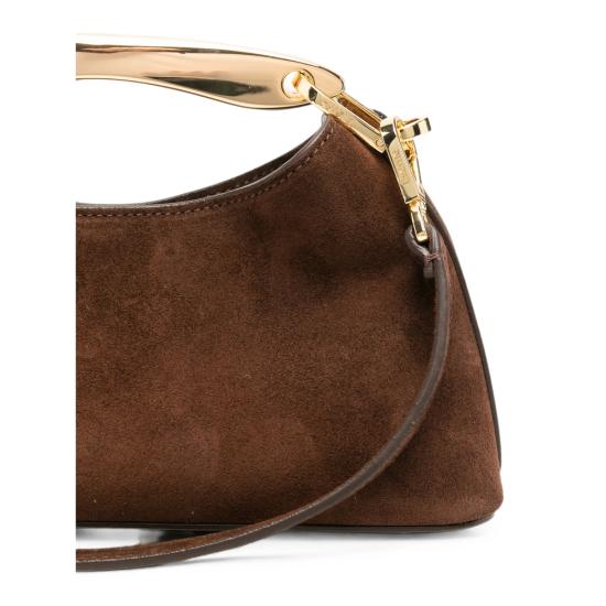 26FW 엘렘 토트백 MINI BOOMERANG SUEDE BROWN - ELLEME