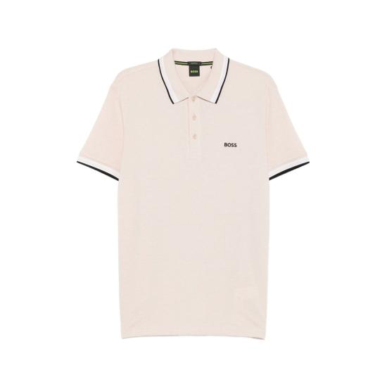 26FW 보스 폴로 티셔츠 50469055 663 NEUTRALS